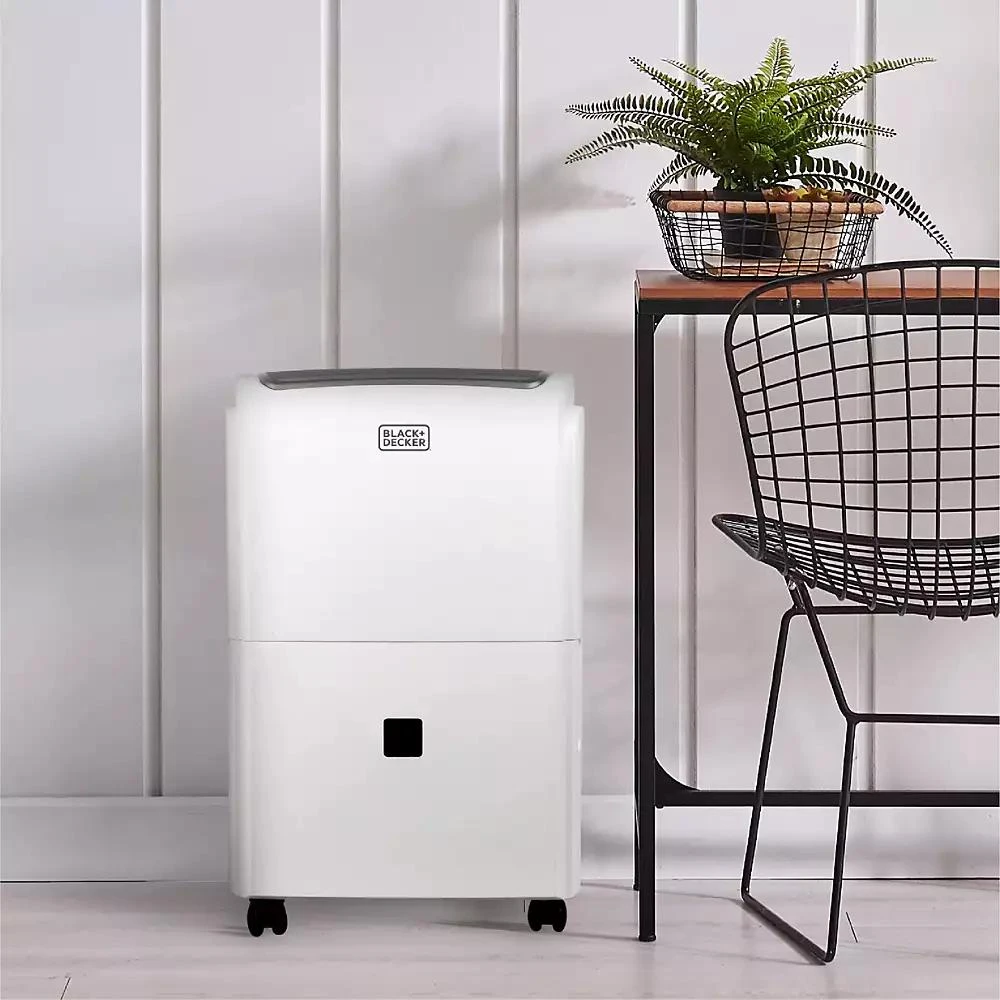 商品Black & Decker|BLACK+DECKER 1500 Sq. Ft. Dehumidifier for Medium to Large Spaces and Basements, Energy Star Certified, Portable, BDT20WTB, White,价格¥1395,第3张图片详细描述