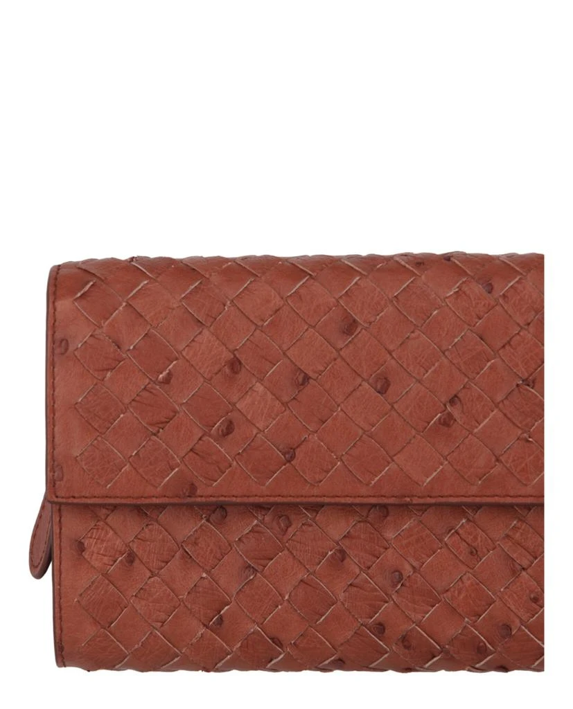 商品Bottega Veneta|Intrecciato Leather Long Wallet,价格¥5993,第3张图片详细描述