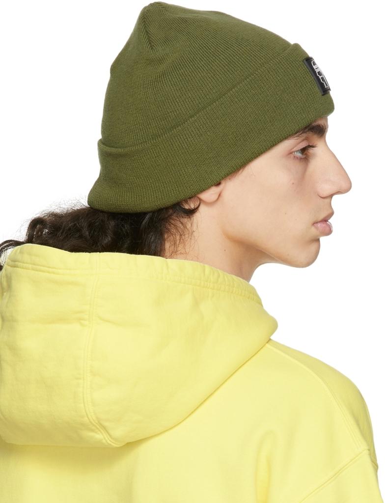 Khaki Logo Head Beanie商品第3张图片规格展示