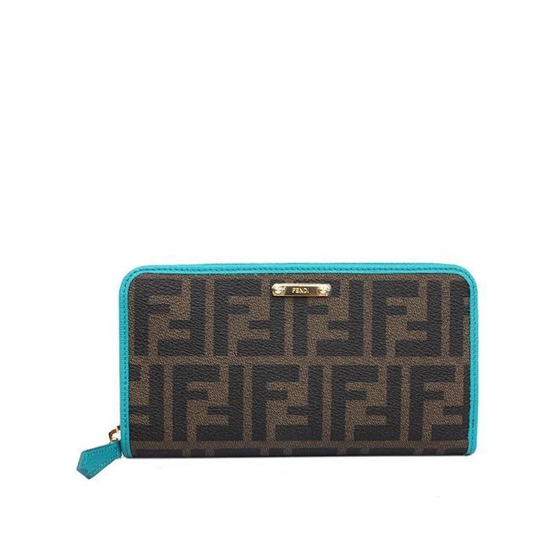 商品Fendi|香港直邮FENDI芬迪女士棕色长款钱包潮流时尚8M0299GRPF0P3N,价格¥4270,第2张图片详细描述