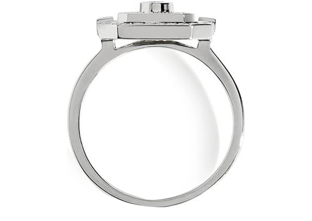 商品STATEMENT|Skyway square diamond & silver ring,价格¥26304,第4张图片详细描述