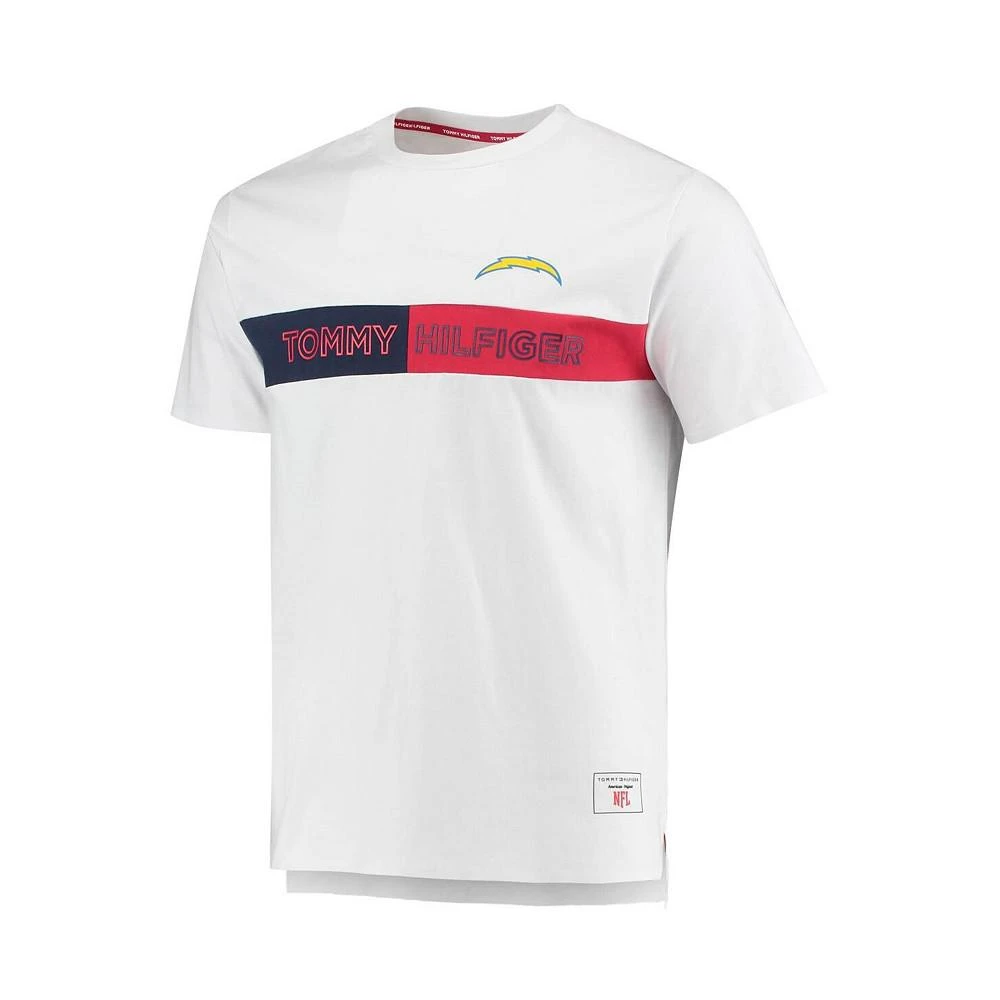 商品Tommy Hilfiger|Men's White Los Angeles Chargers Core T-shirt,价格¥302,第2张图片详细描述
