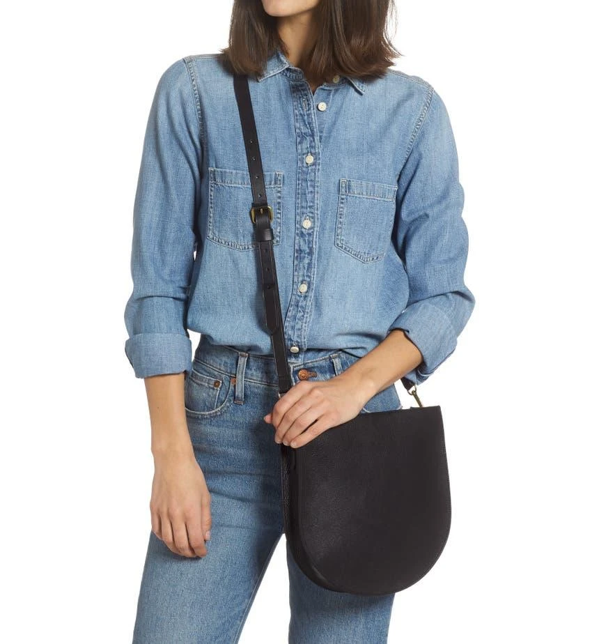 商品Madewell|The Transport Saddlebag,价格¥666,第3张图片详细描述