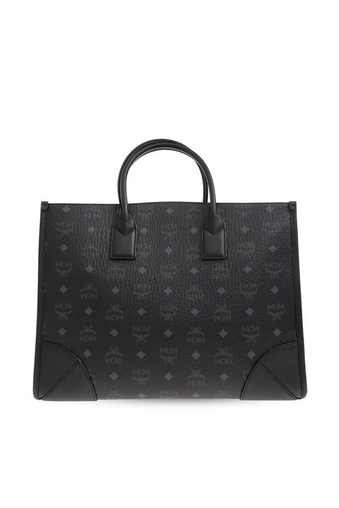 商品MCM|MCM Large München Open Top Tote Bag,价格¥5882,第2张图片详细描述