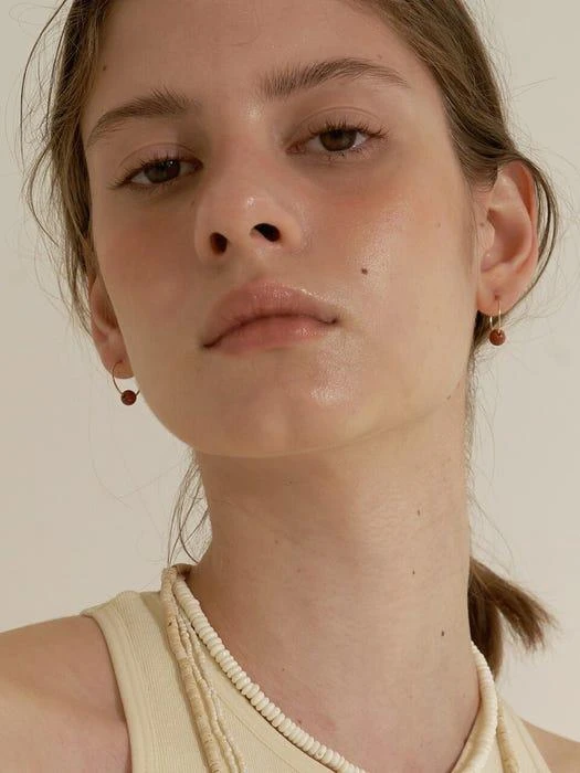 商品LOVE ME MONSTER|Gemstone Drop Earrings,价格¥469,第4张图片详细描述