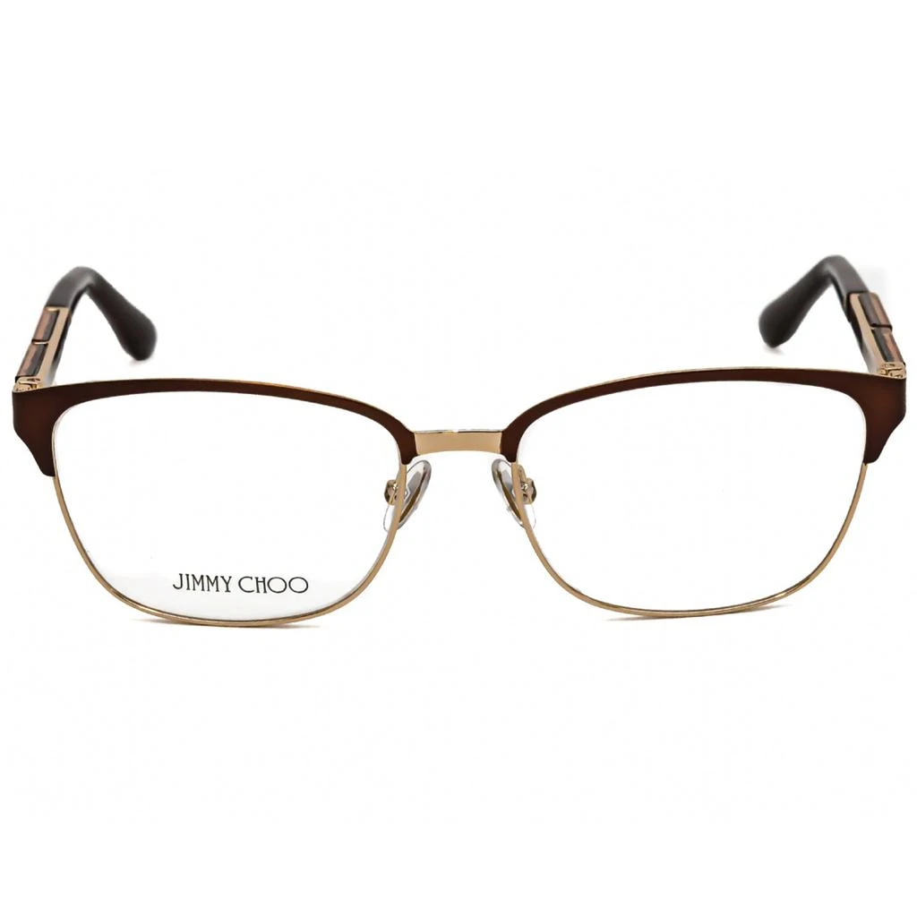 商品Jimmy Choo|Jimmy Choo Women's Eyeglasses - Clear Demo Lens Matte Brown Frame | JC 192 04IN 00,价格¥424,第2张图片详细描述