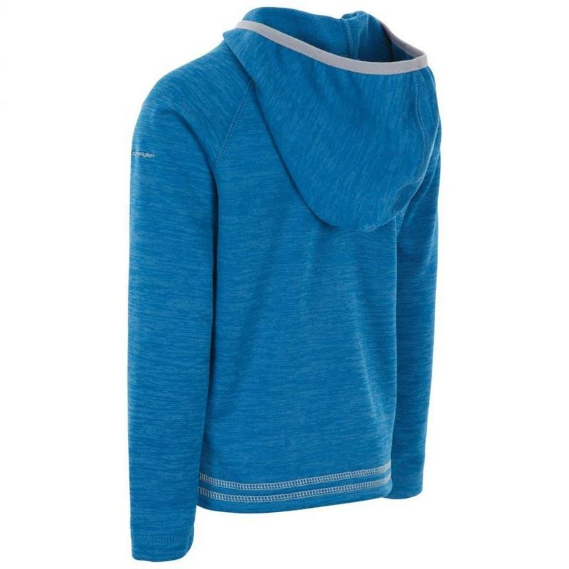 商品Trespass|Trespass Childrens Girls Goodness Full Zip Hooded Fleece Jacket (Cosmic Blue),价格¥256,第2张图片详细描述