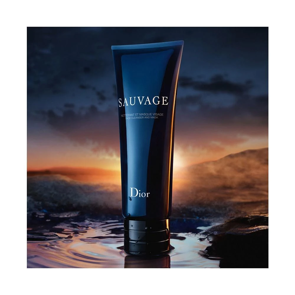 Men's Sauvage Face Cleanser & Mask, 4 oz., Created for Macy's 商品