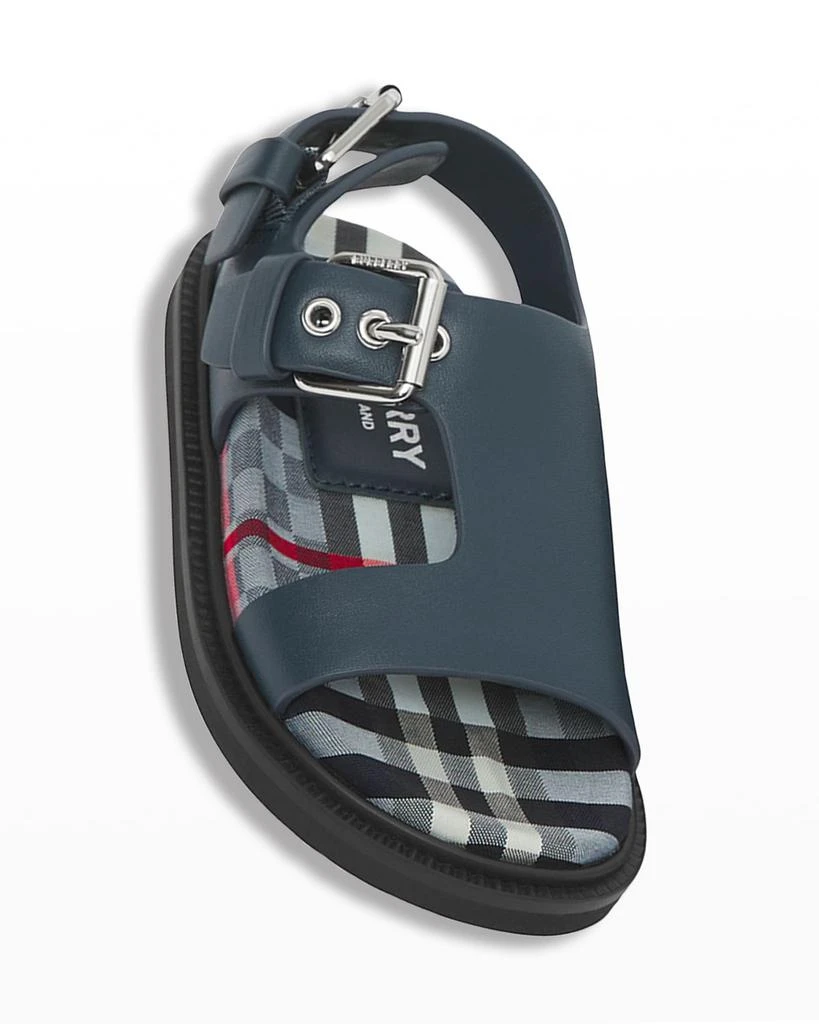 商品Burberry|Boy's Bertha Checkerboard Fisherman Sandals, Baby/Toddler,价格¥1216,第5张图片详细描述