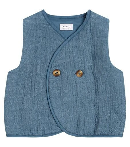 商品Donsje|Baby Narini cotton-blend vest,价格¥367,第1张图片