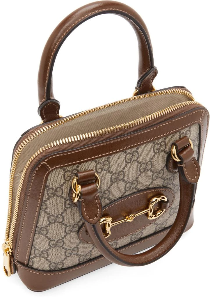 Beige & Brown Small GG 'Gucci 1955' Horsebit Bag 商品