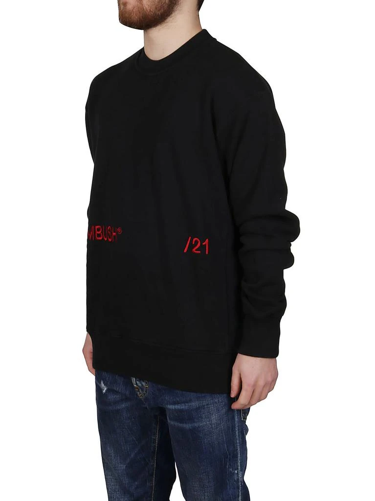 商品Ambush|Ambush Logo Embroidered Crewneck Sweatshirt,价格¥1735,第5张图片详细描述