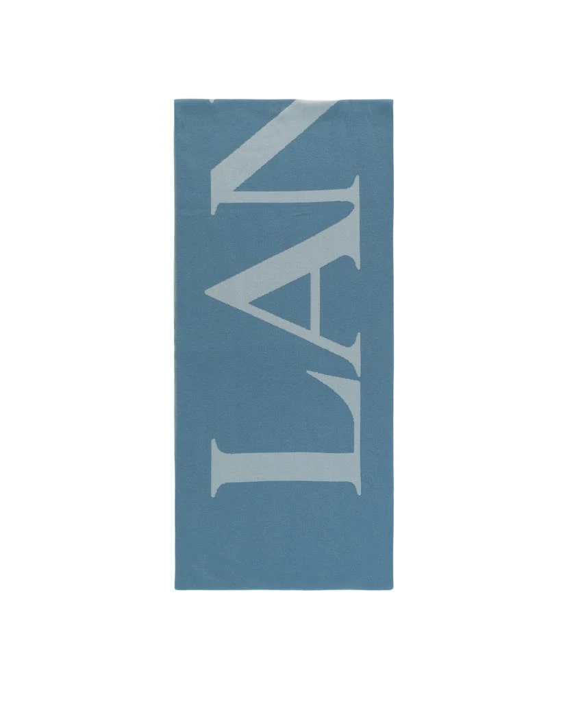 商品Lanvin|Logo Wool Scarf,价格¥2276,第1张图片