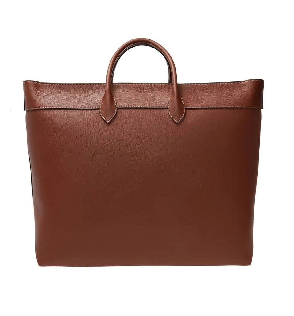 商品Burberry|Burberry Tan Mens Sanford Grainy Leather Holdall Tote,价格¥5669,第2张图片详细描述