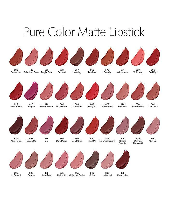 Pure Color Matte Lipstick 商品