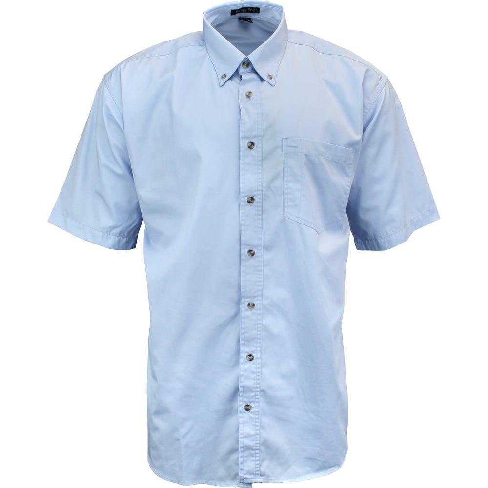 EZCare Woven Short Sleeve Button Up Shirt商品第1张图片规格展示