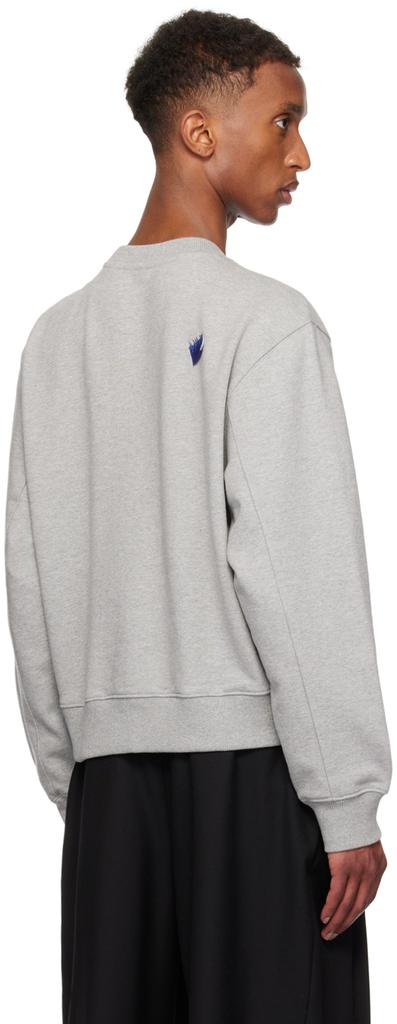 その他 01 TRS Tag Sweatshirt - Ader Error - Cotton - Grey ADER error Gray TRS Tag 01 Sweatshirt - Hoodies - BeyondStyle