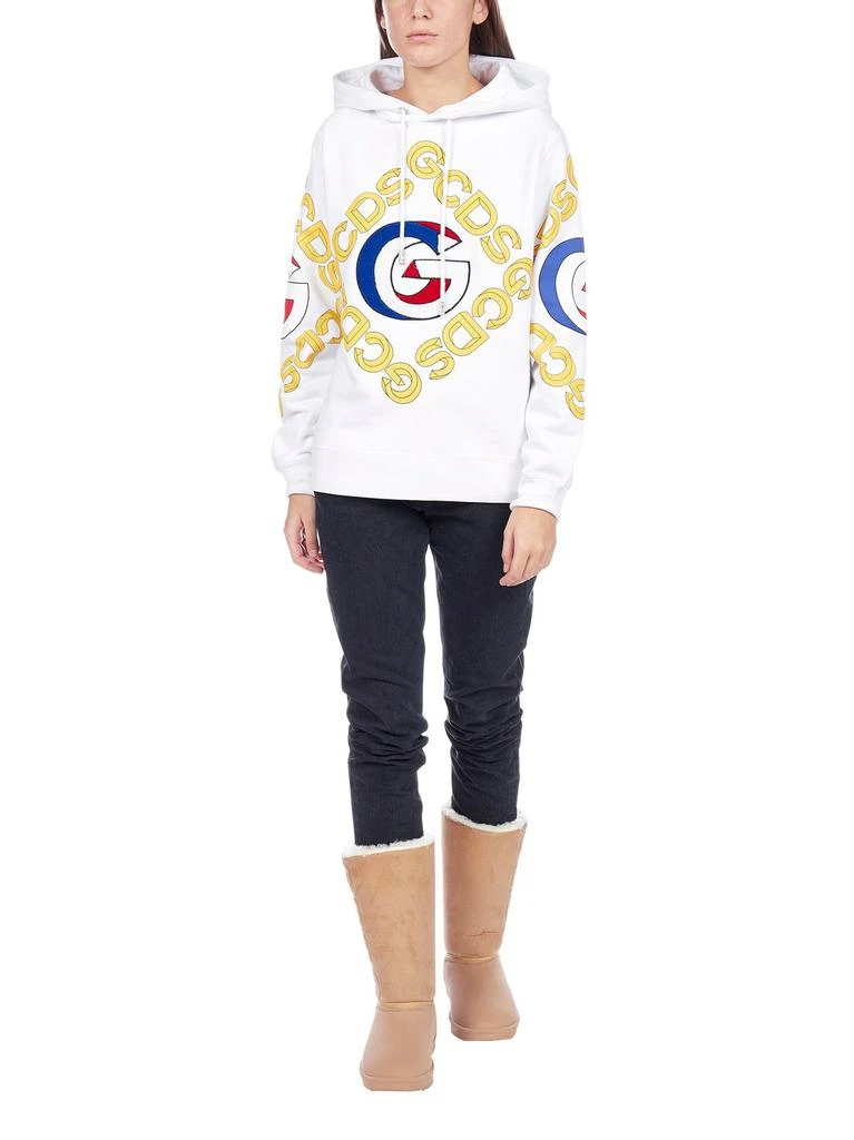 商品GCDS|GCDS College Logo Hoodie,价格¥1145,第4张图片详细描述