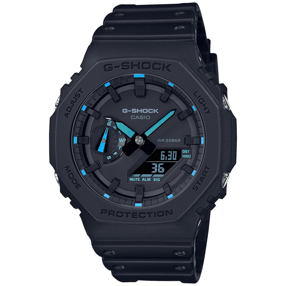 商品G-Shock|Men's Analog Digital Black Resin Strap Watch 45mm GA2100-1A2,价格¥737,第1张图片