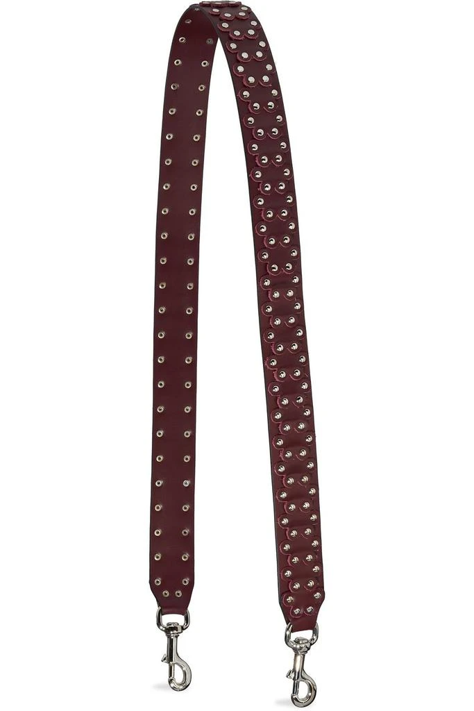 商品RED Valentino|Flower Puzzle studded laser-cut leather bag strap,价格¥448,第1张图片