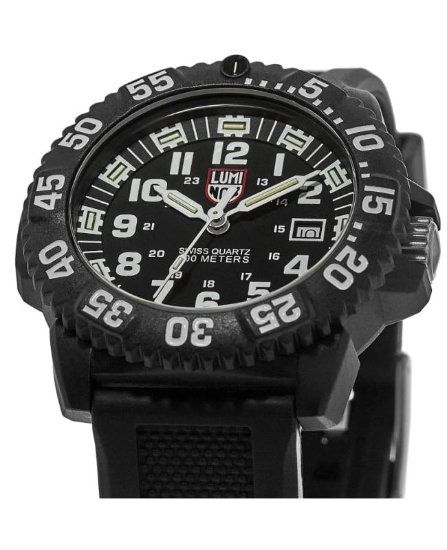 商品Luminox|Luminox Navy Seal 44mm Black Dial Rubber Strap Men's Watch XS.3051.F,价格¥2001,第2张图片详细描述