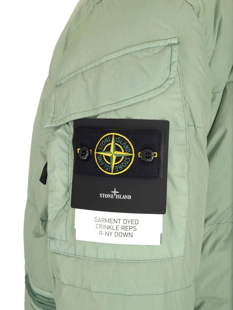 商品Stone Island|Stone Island Logo Patch Down Jacket,价格¥7001,第3张图片详细描述