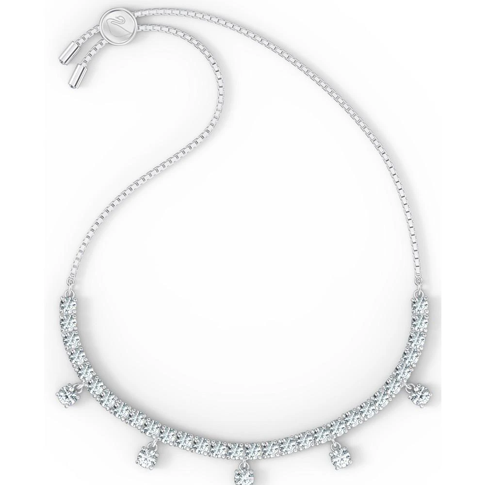 商品Swarovski|Silver-Tone Crystal Slider Bracelet,价格¥1138,第3张图片详细描述