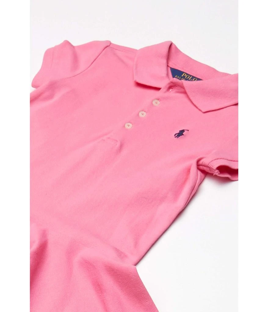 商品Ralph Lauren|Short Sleeve Polo Dress (Little Kids),价格¥452,第3张图片详细描述