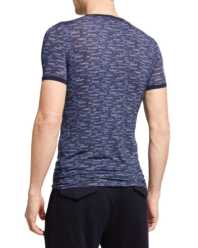 商品Zegna|Men's Triple X Round-Neck T-Shirt,价格¥302,第2张图片详细描述