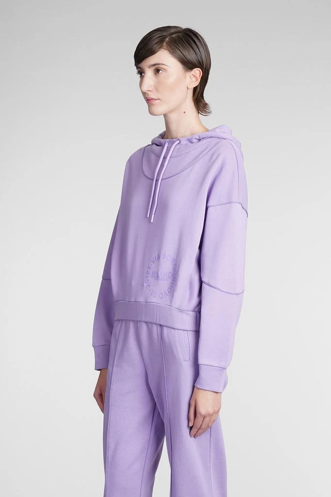 商品Emporio Armani|Emporio Armani Sweatshirt In Viola Cotton,价格¥1820,第4张图片详细描述