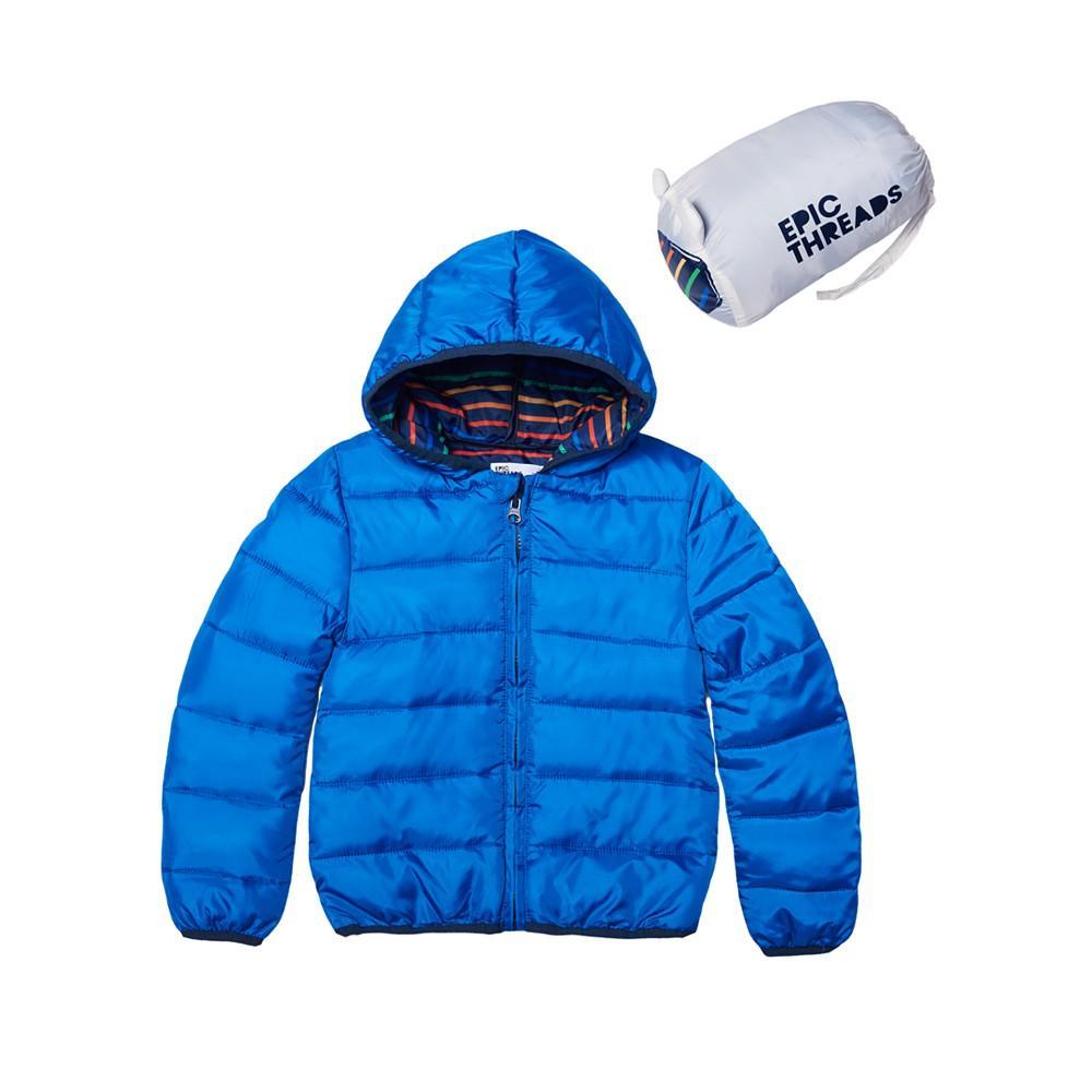 商品Epic Threads|Toddler Boys Packable Jacket with Bag, 2 Piece Set,价格¥337,第1张图片