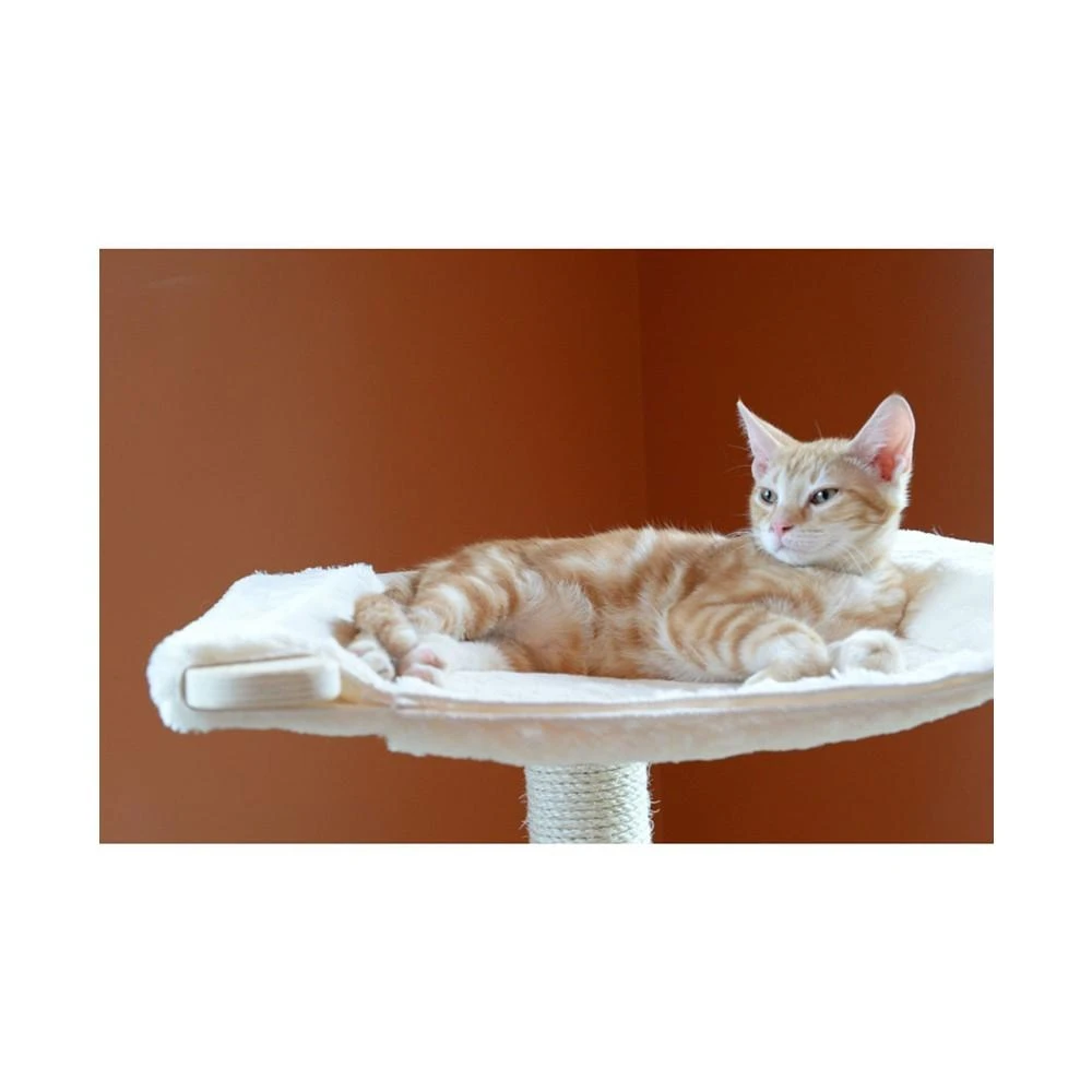 54" Real Wood Premium Scots Pine, 3-Level Cat Tree With Perch & Condo 商品