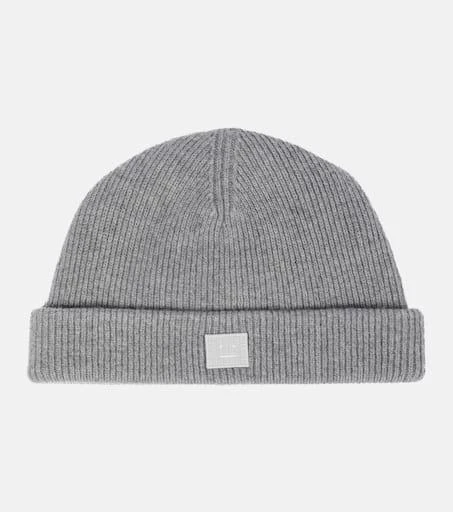 商品Acne Studios|Kansy ribbed-knit wool beanie,价格¥751,第1张图片