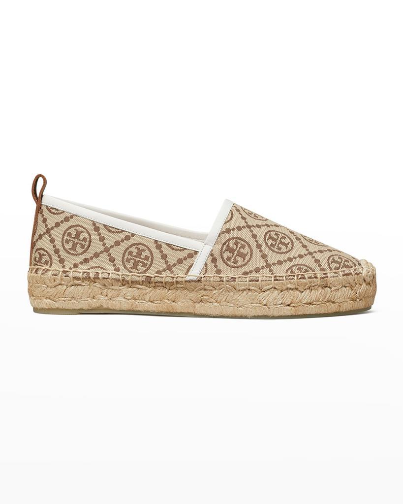 商品Tory Burch|T Monogram Loafer Espadrilles,价格¥1977,第1张图片