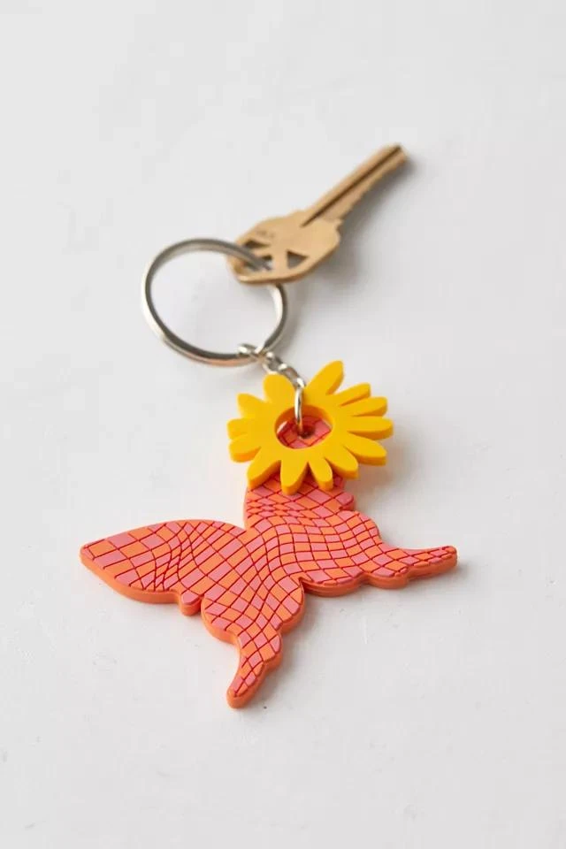 商品Urban Outfitters|UO Butterfly Keychain,价格¥38,第1张图片