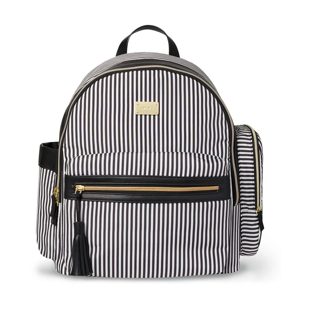 商品Carter's|Handle It All Striped Backpack Diaper Bag,价格¥450,第1张图片