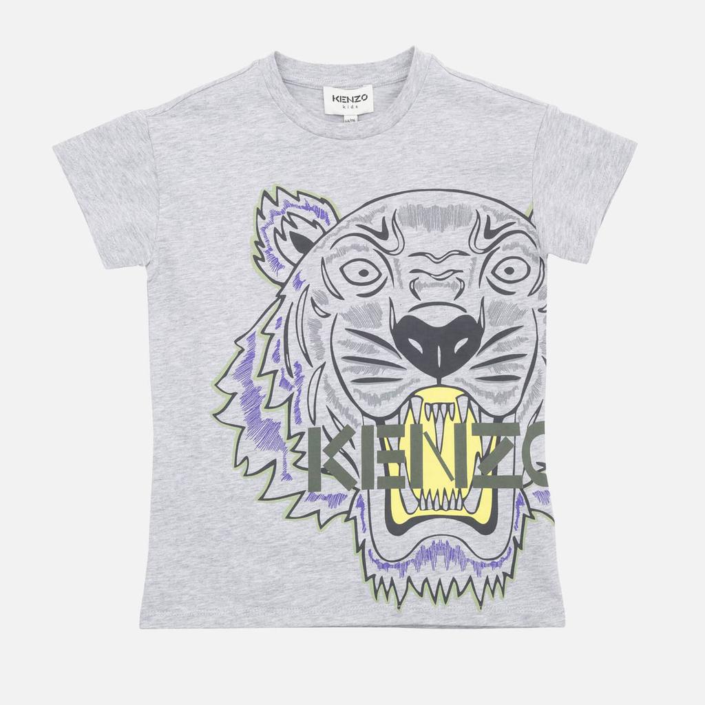 KENZO Boys' Tiger Cotton-Jersey T-Shirt商品第1张图片规格展示
