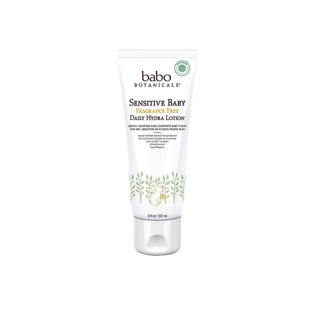 商品Babo Botanicals|Babo Botanicals Sensitive Baby Fragrance Free Daily Hydra Lotion,价格¥104,第1张图片