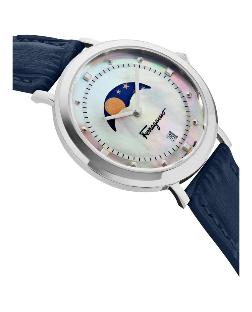 商品Salvatore Ferragamo|Logomania Moon  Watch,价格¥2466,第3张图片详细描述