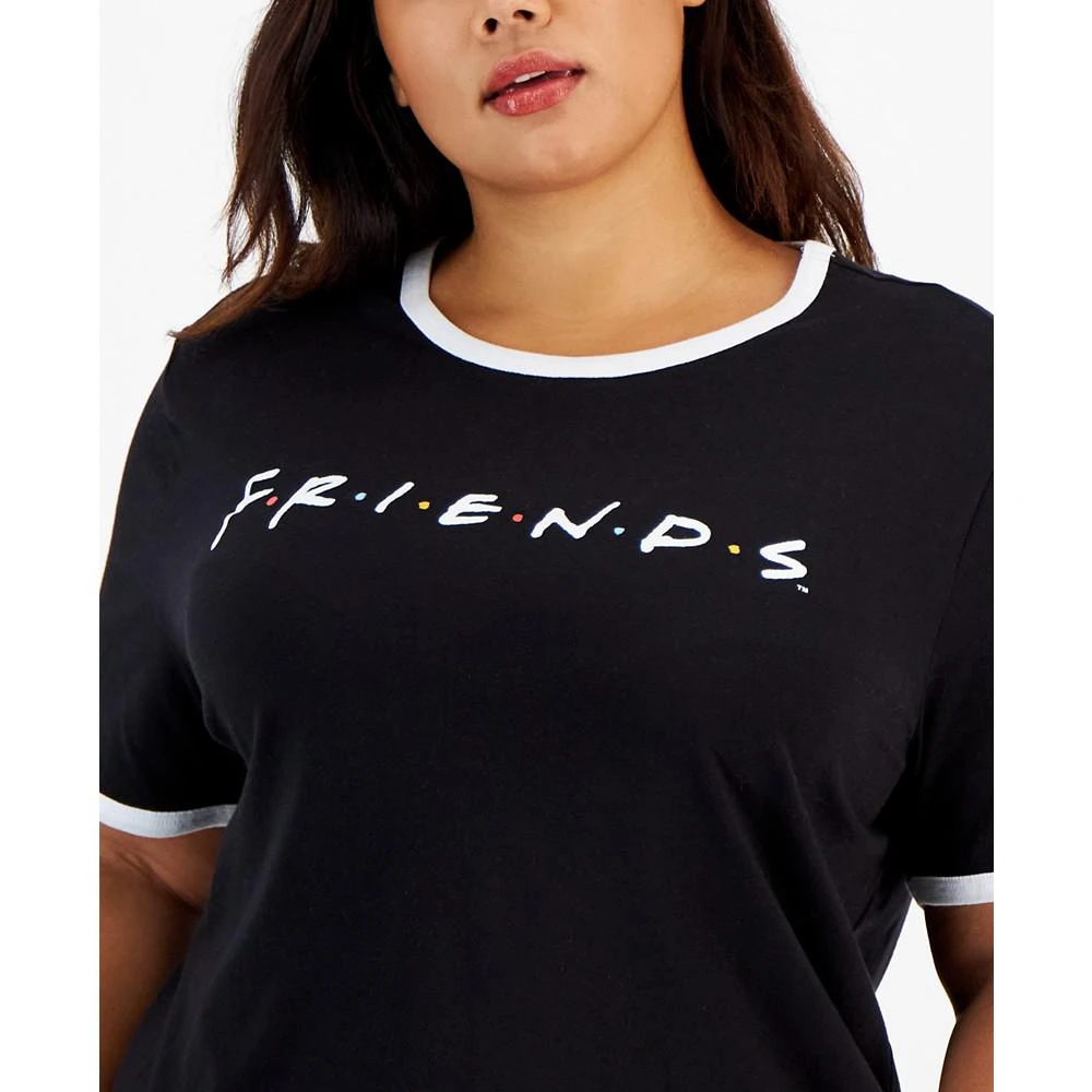 商品Love Tribe|Trendy Plus Size Friends Graphic T-Shirt,价格¥89,第3张图片详细描述