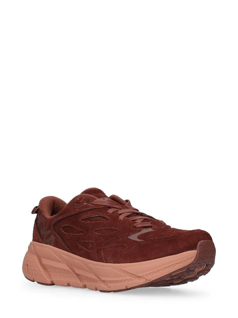 商品Hoka One One|Clifton L Suede Running Sneakers,价格¥1108,第2张图片详细描述