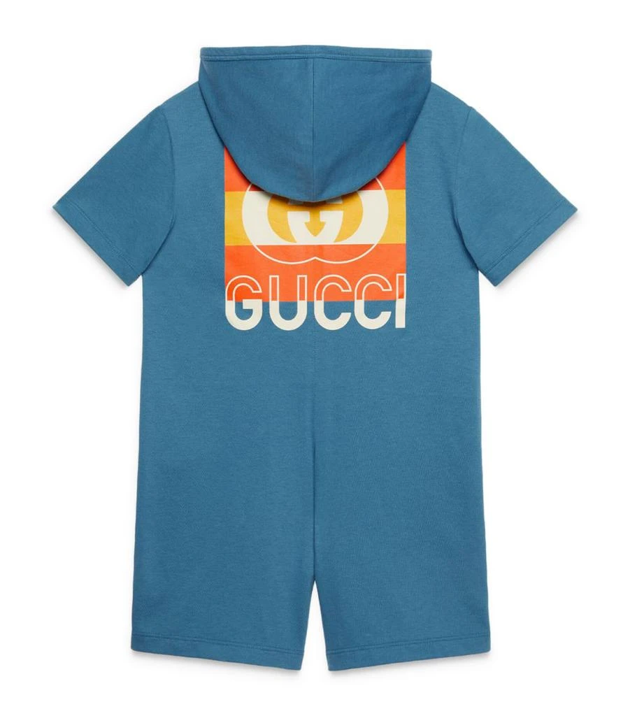 商品Gucci|Cotton Bodysuit (6-10 Years),价格¥2822,第3张图片详细描述