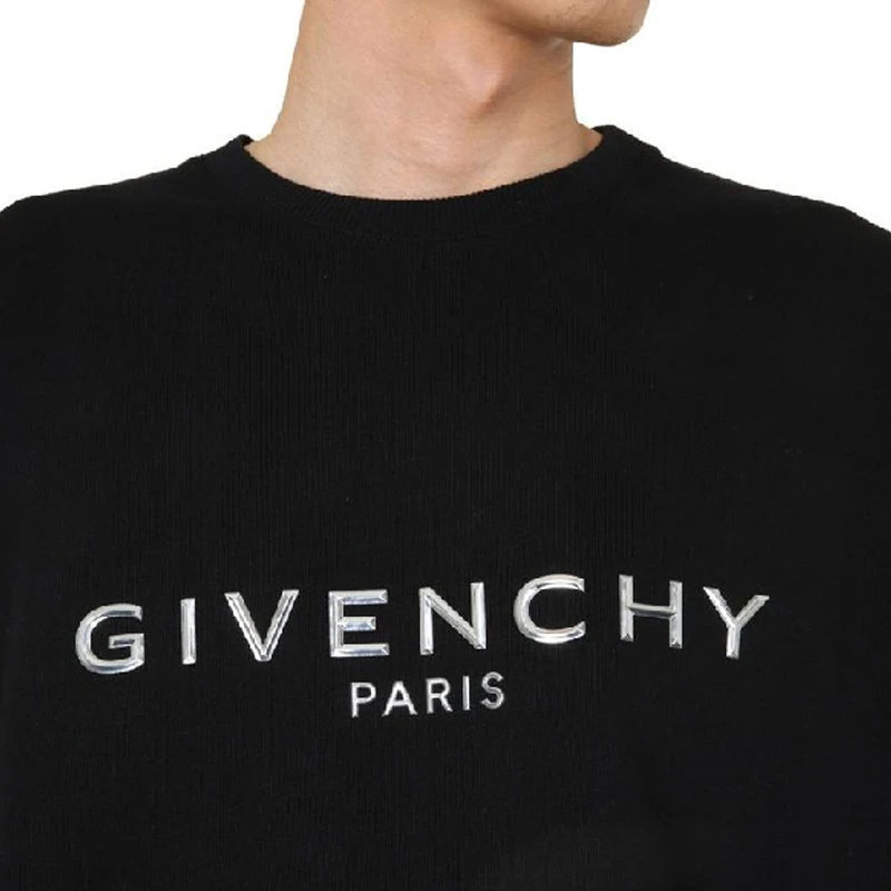 Givenchy 纪梵希 男士黑色印花运动衫 BMJ06S30AF-001 商品