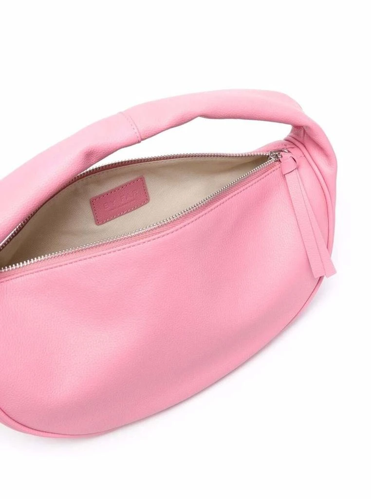 商品by FAR|By Far Woman Grain Leather Pink Hand Bag,价格¥2587,第4张图片详细描述