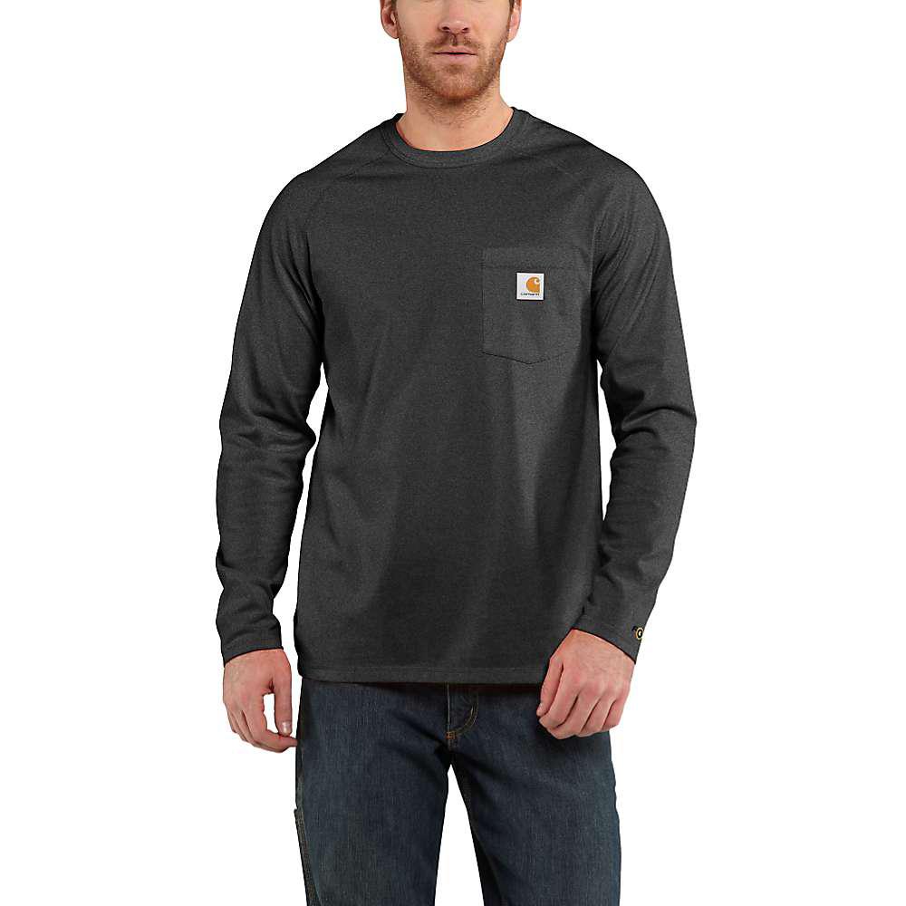 Men's Force Cotton Delmont LS T-Shirt商品第5张图片规格展示