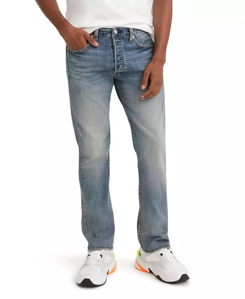 商品Levi's|Men's 501® Original Fit Button Fly Stretch Jeans,价格¥599,第1张图片
