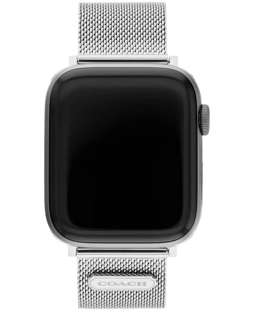 商品Coach|Stainless Steel Mesh Bracelet 42/44/45mm Apple Watch Band,价格¥947,第1张图片