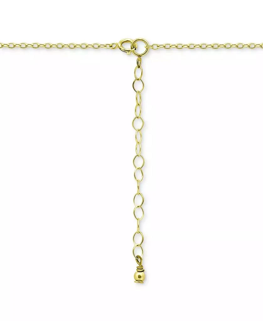 商品Giani Bernini|Cubic Zirconia "Mother & Child" Heart Pendant Necklace in 18k Gold-Plated Sterling Silver and Sterling Silver, 16" + 2" extender, Created for Macy's,价格¥236,第5张图片详细描述