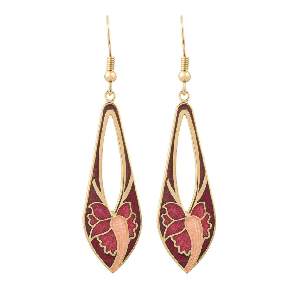 商品Susan Caplan Vintage|1980s vintage cloisonne drop earrings,价格¥461,第1张图片