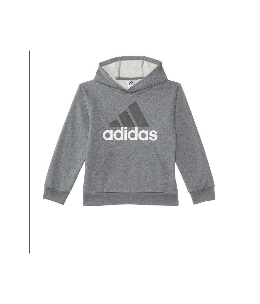 商品Adidas|Essential Heather Fleece Hooded Pullover (Big Kids),价格¥252,第1张图片